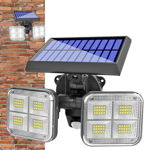Lampe solaire LED extérieur détecteur mouvement x2