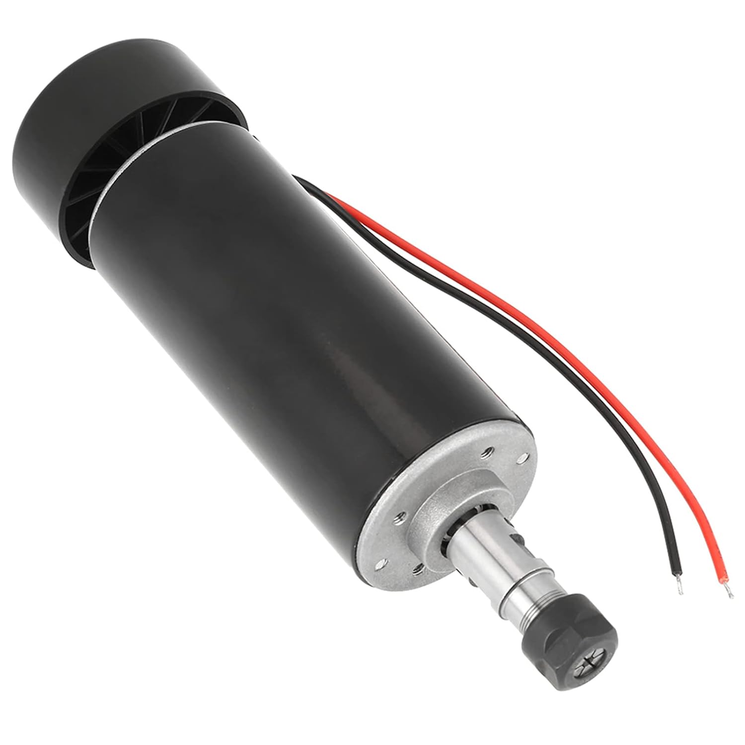 500W CNC Spindle Motor ER11-100VDC High-Speed Brushed Motor 12000 RPM, 0.5N.cm Torque, Air Cooled Spindle for DIY Mini CNC Router Engraver and Milling Machines