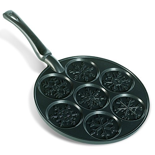 Nordic WareSilver Dollar Mini Pancake Pan Black 01945