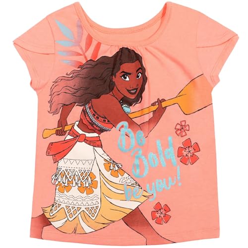 Image of Disney Princess Girls' T-Shirt and Tutu Skirt Set with Scrunchie Toddler to Big Kid