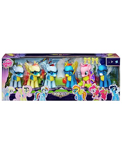 My little pony exclusive Wonderbolts 6 figure gift set including derpy hooves