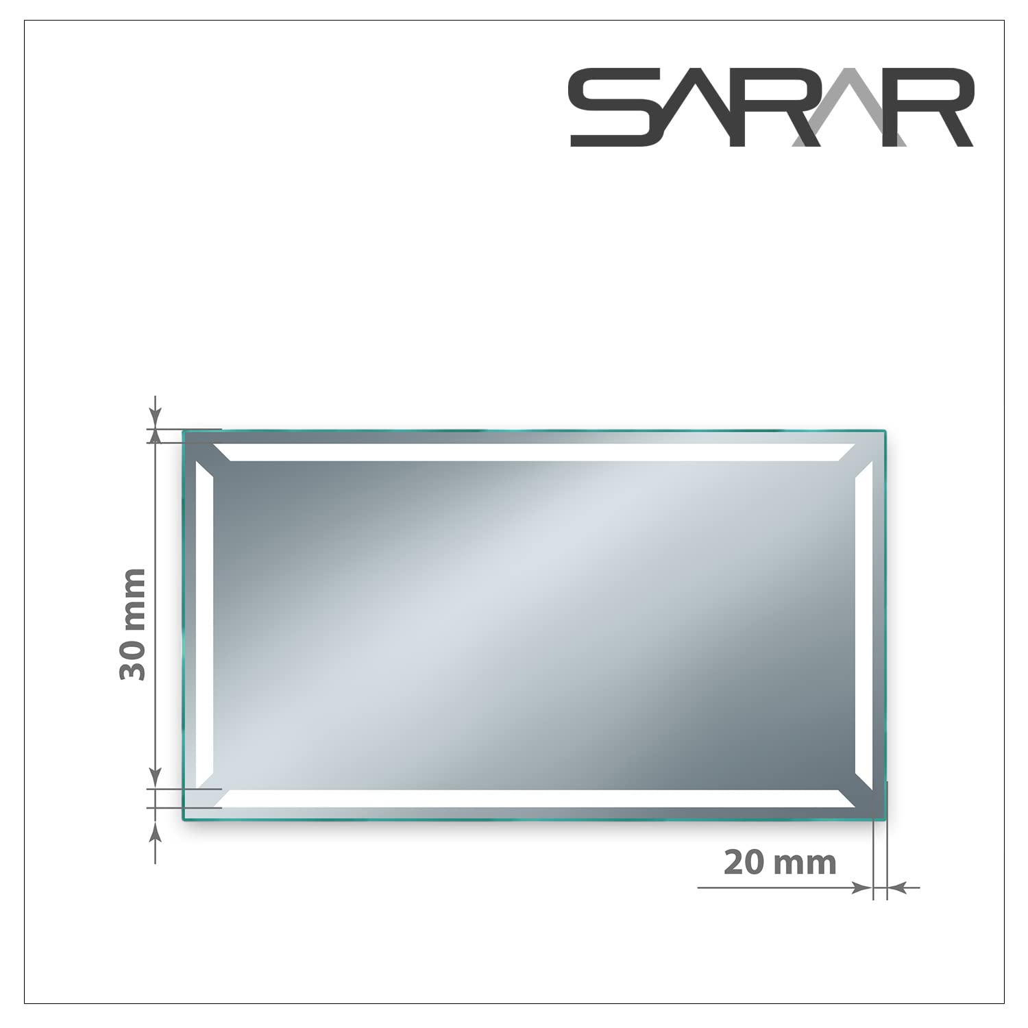 SARAR LED Badspiegel Spiegel Badezimmerspiegel mit Beleuchtung 130x80 cm Made in Germany eckiger Wandspiegel Mirror Spiegel Bad mit Licht Pesaro