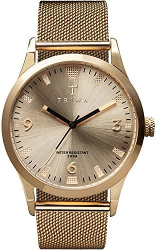 Triwa - Sort of Black - Gold Mesh