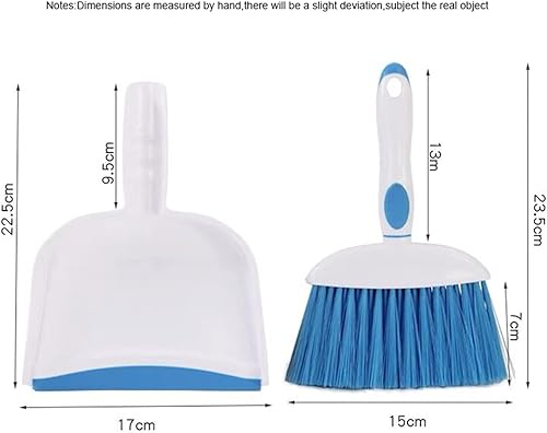 Miniatura 8 de BSMstone Mini Broom and Dustpan Set-Mini Whisk Set for Desk, Housekeeping, Office, Kitchen, Pet Nest, etc.,Daily Cleaning Necessity Plastic Mini