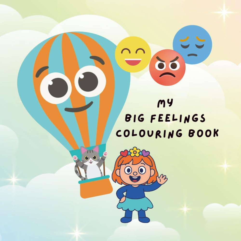 My Big Feelings Colouring Book