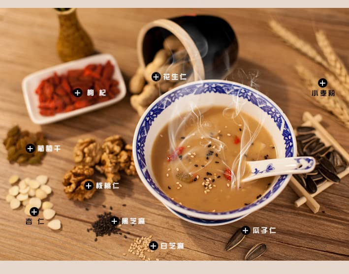 Gezonde en voedzame alternatieve maaltijd Camellia oleifera olie thee, instant maaltijd vervangende poeder, granen… - Image 5