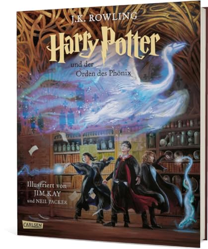 Harry Potter und der Orden des Phönix (Schmuckausgabe Harry Potter 5): Vierfarbig illustrierte...