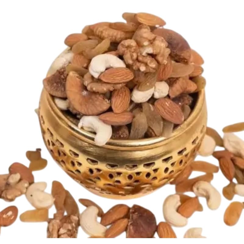 Image of RAJTILAK Dry Fruits Combo Pack of 2 | Premium California Almonds & Panchmeva Mix Dryfruit | Badam & Panchmeva Mix Dryfruit | Nuts & Dry Fruits | Healthy & Tasty | Pack of 2x20g Each