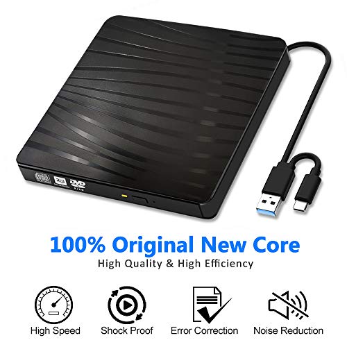 Lectora externa USB 3.0 de DVD portátil Slim miniatura 5