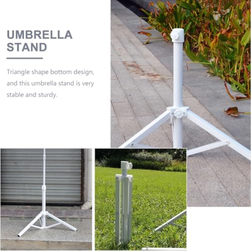 Base de parasol extérieure stable VILLCASE en fer léger