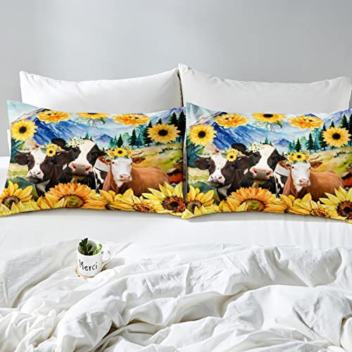 Housse de couette super king fleurs et faune sauvage - 5