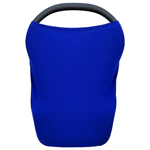 Funda de lactancia para bebés de color azul real versátil funda para asiento de coche para recién nacidos y niñas