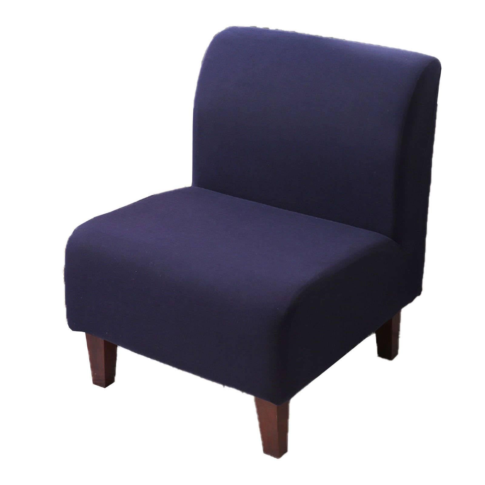 Housses de chaise de salle à manger lavables à bande élastique fixe