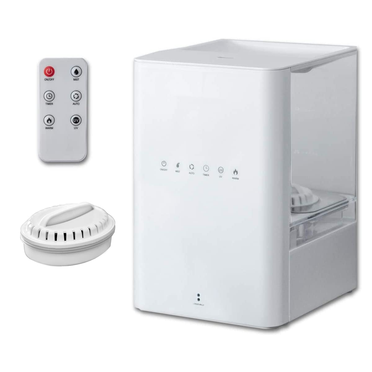 Amazon.co.jp: ottostyle.jp ハイブリッド加湿器 6Lタイプ 【ホワイト 