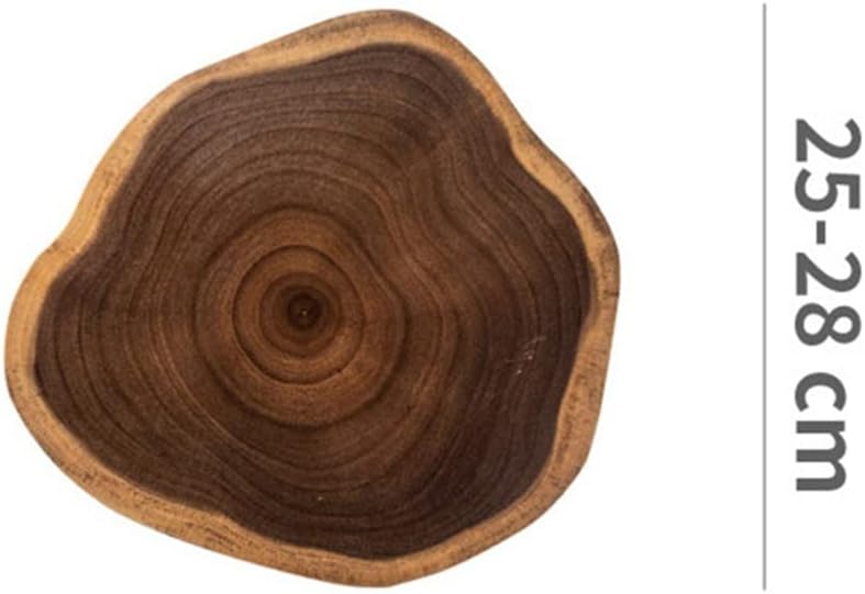 Kitchen Household Cutting Board Stump Irregular Shape Cut Fruit Dessert Plate