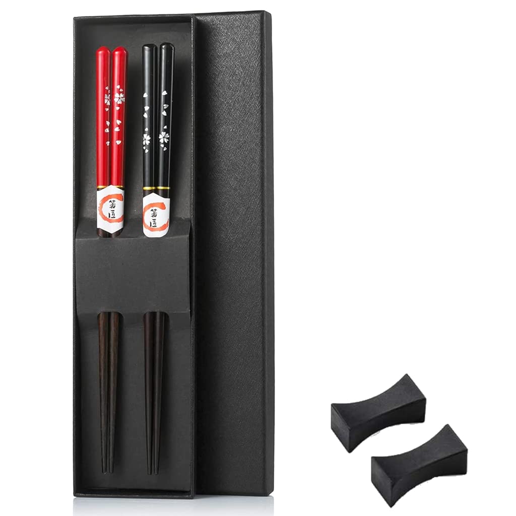 Set di coppie di bacchette giapponesi - Arte e tradizione - Tsuru