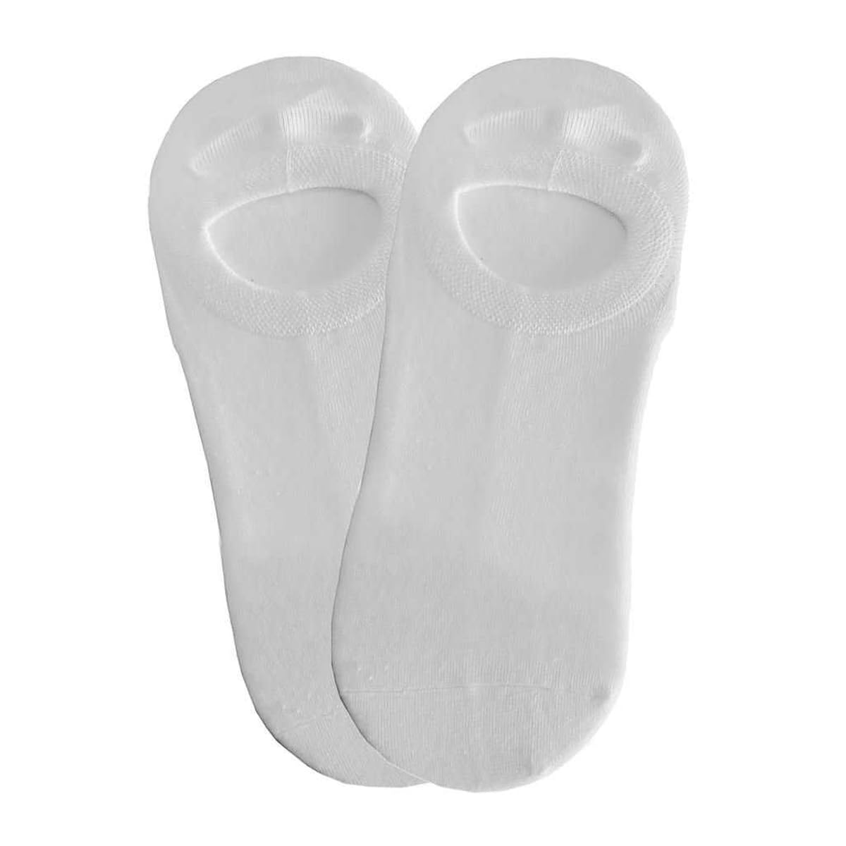 Superga Men's White Unisex Adult Invisible Socks (Pack Of 2) (9 Uk-11 Uk) (White)