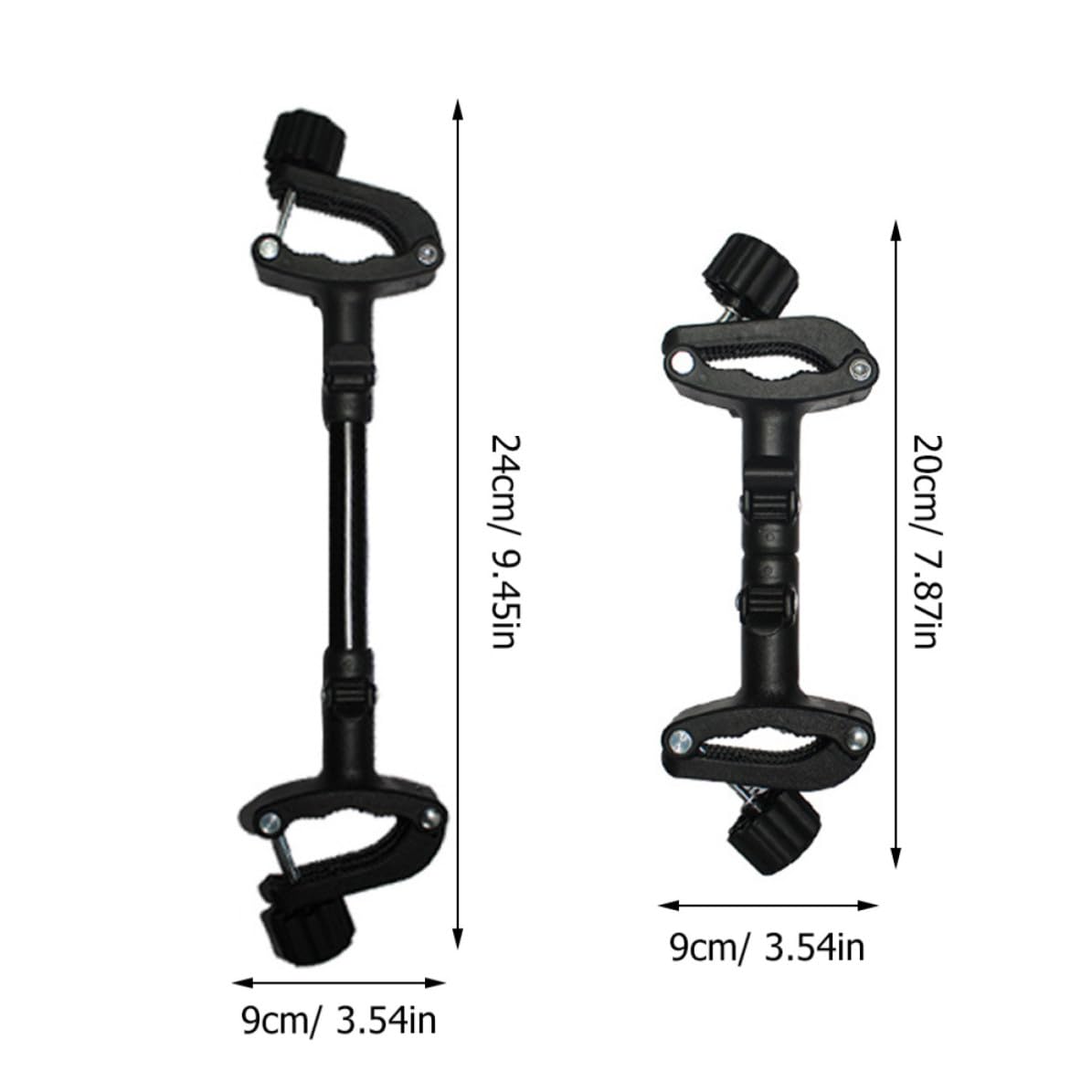Conector Doble para Carrito de Ñiño Gemelar, 3 Piezas en Material Ligero y Antioxidante, Compatible Sillas de Paseo para Bebés