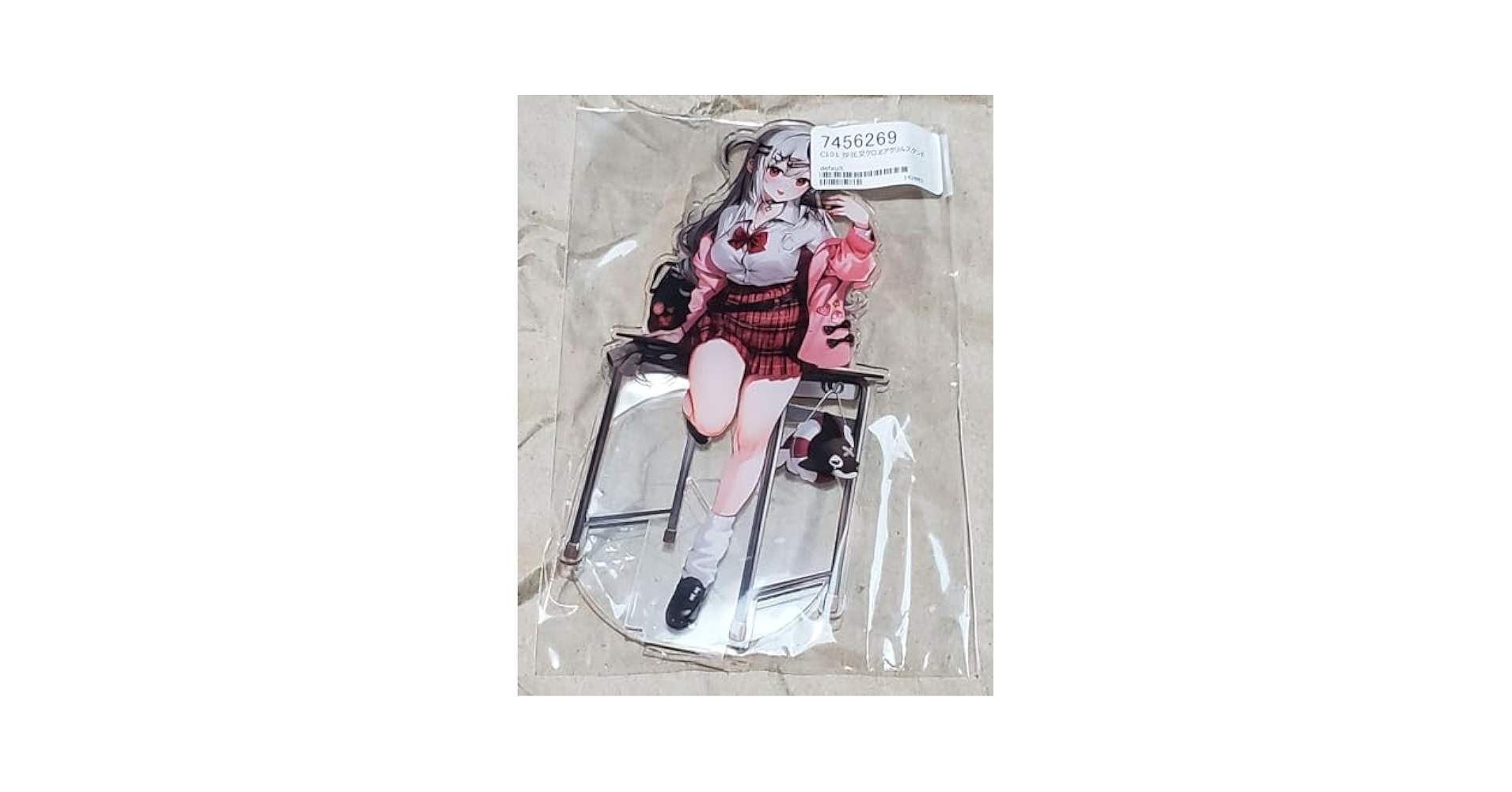 C101 沙花叉クロヱ　アクリルスタンド　パセリ　天然水道水　ギャル叉 Amazon.co.jp: 沙花叉クロヱ ギャルver アクリルスタンド C101