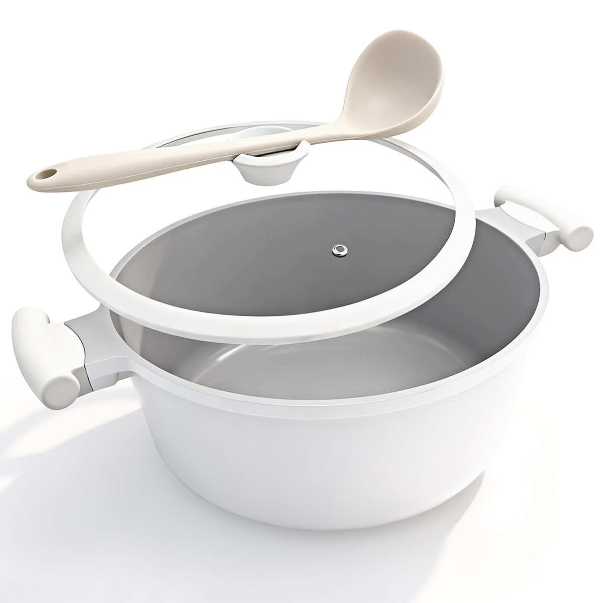 AIKENBBKK Kochtopf 28cm mit Deckel