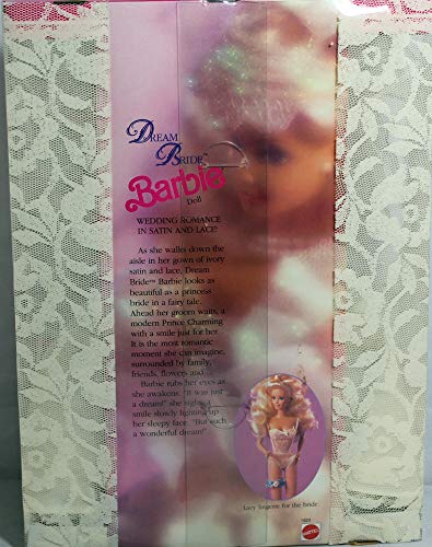 Barbie Dream Bride Muñeca Wedding Romance Satin Lace miniatura 2