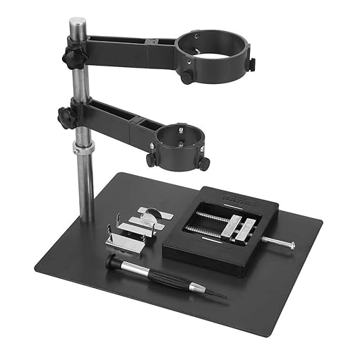 Kit de abrazadera de pistola de aire caliente, pistola de aire caliente y plataforma de soporte de pistola de calor de mano de escritorio para