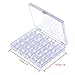 Paxcoo 25 Pcs Bobbins and Sewing Thread with Case and Soft Measuring Tape for Brother Singer Babylock Janome (Assorted Colors)