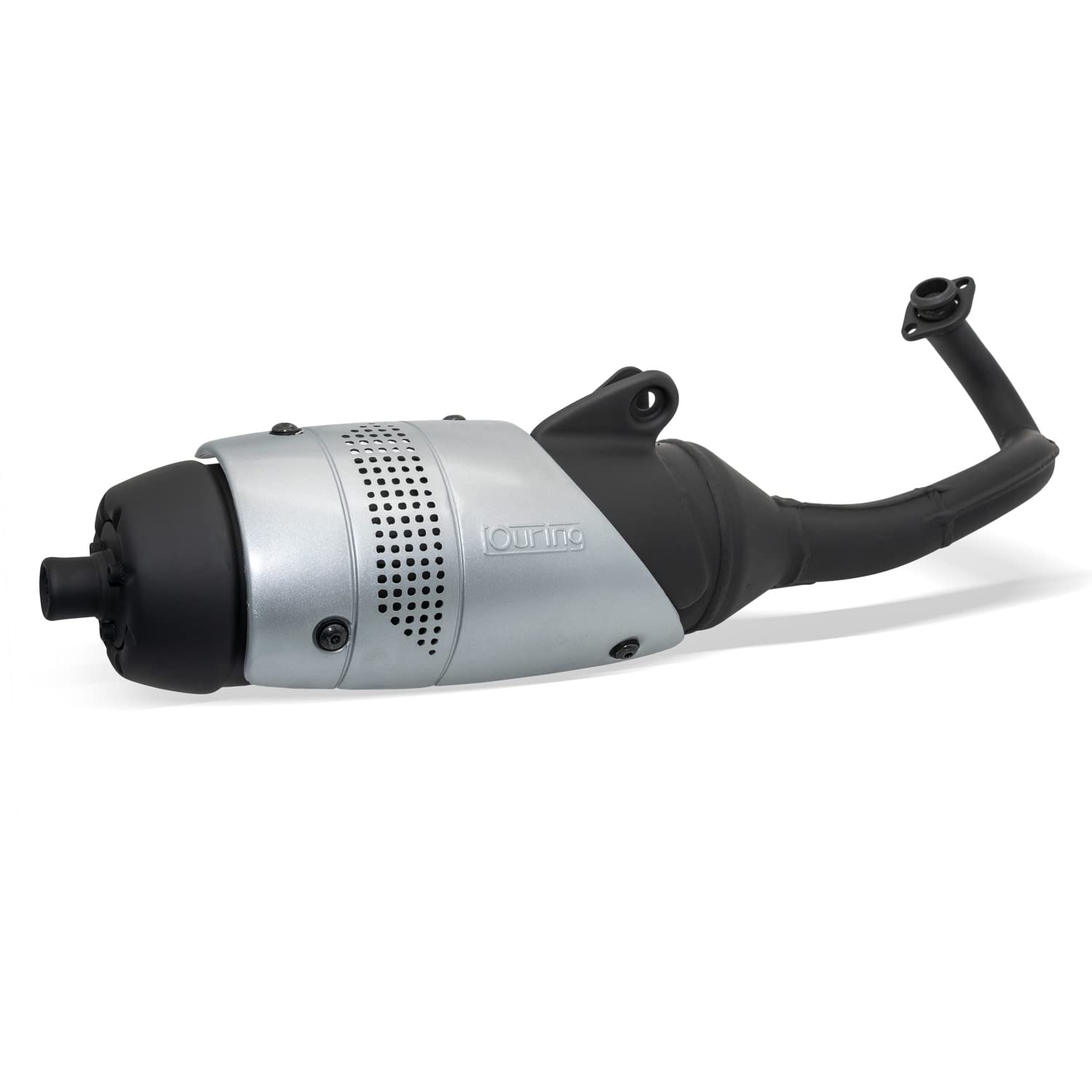 LeoVince Auspuffanlage Komplettanlage TOURING Stahl für Piaggio Vespa 50 ET2