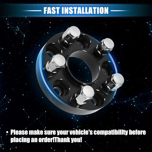 Image of 5 Pcs Wheel Lug Nuts Compatible for Honda Civic 2017-2021 for Honda Odyssey 2007-2010, Durable M14 x 1.5 Carbon Steel Silver Tone Tire Lugnuts