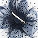 Zivyes Navy Blue Fascinators Hat for Women Tea Party Headband Kentucky Derby Wedding Cocktail 7