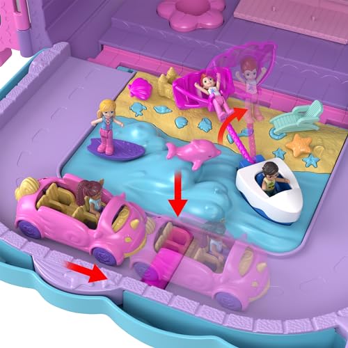 Miniatura 2 de Polly Pocket Resort Roll Away Playset Maleta