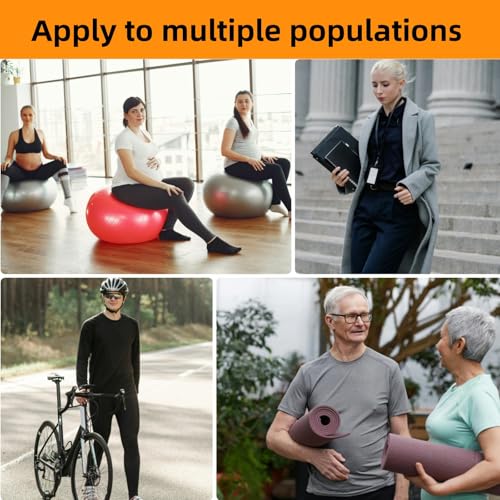 Image of Thigh High Compression Socks Women & Men, 20-30mmHg Thigh High Compression Stockings, Medical Compression Socks with Silicone Dot Band-Best for Varicose Veins, Swelling