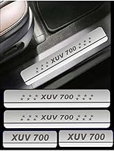 NEXTA Door Sill/Foot Step Stainless Steel Plates with Mahindra XUV-700 (Set of 4 Pcs)
