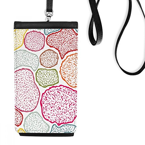Cadeau original porte-monnaie téléphone motif microscope biologique pour passionné de science