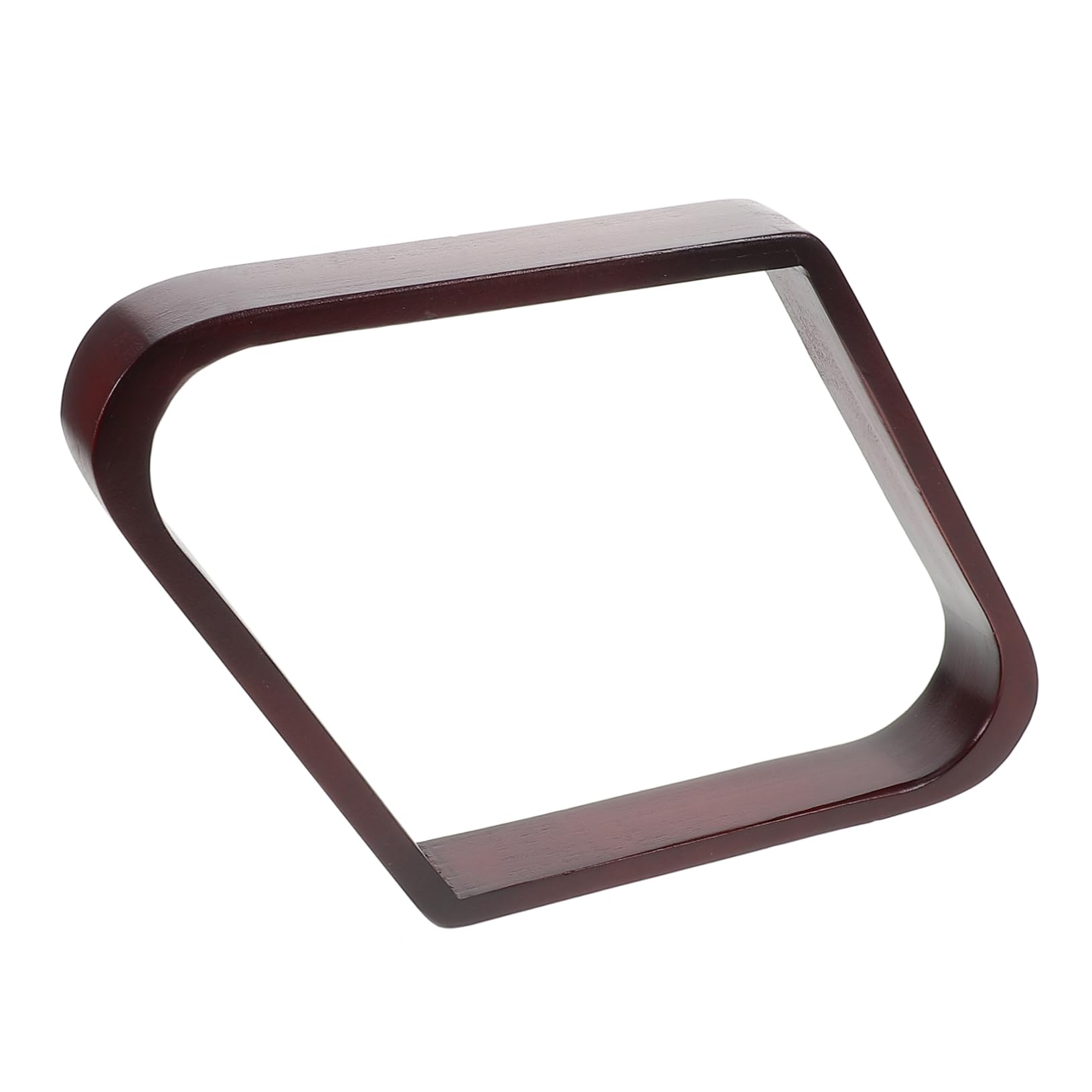 SUPVOX Wooden Billiard Rack Table Pool Balls Holder 9 Ball Diamond Rack Snooker Pool Table Accessory Robust Solid Wood Design