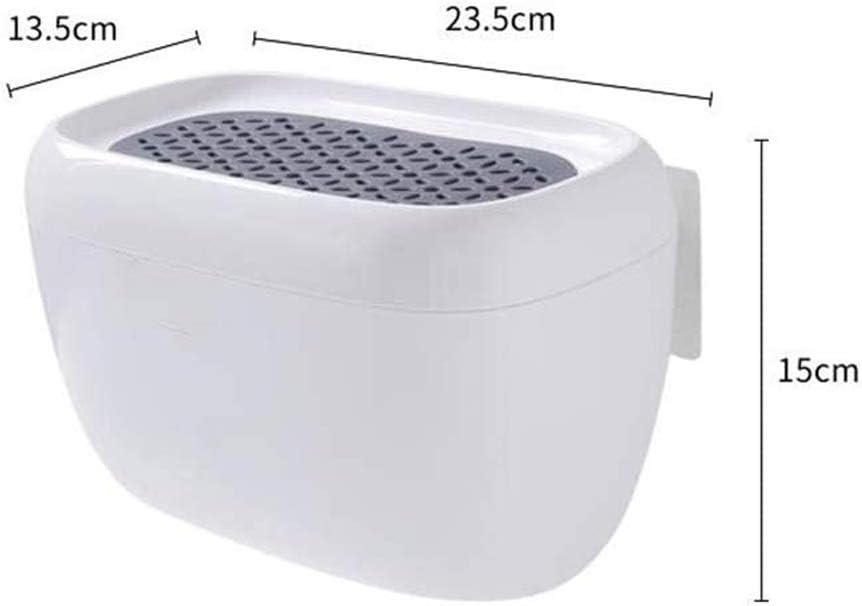 Bathroom Wall-Mounted Paper Holder Household Towel Rack Free Punching Multi-Function