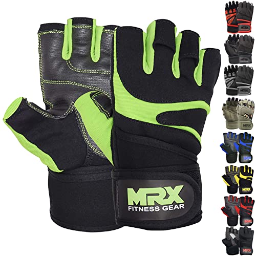 Luvas de musculação MRX BOXING & FITNESS com suporte de pulso int...