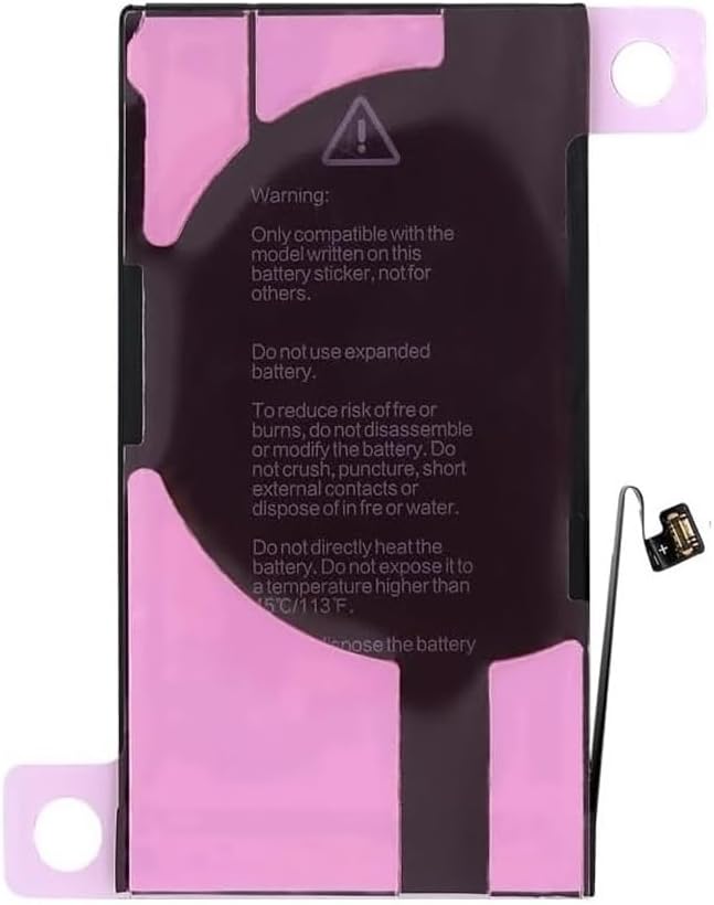 Svenirven Battery with Warning Label