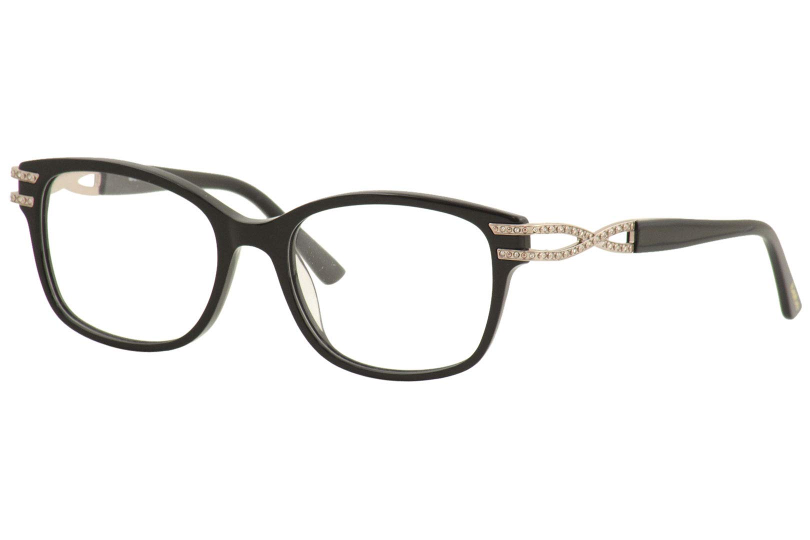 New Bebe BB 5172 001 Black Eyeglasses with Swarovski Crystals 52/17/135 bebe - Brandclub - Eyeglasses bebe 200 Tortoise main image 4