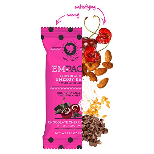 image for Empact Bars Empact Chocolate Cherry Bling Protein Bars: Naturally Deli
