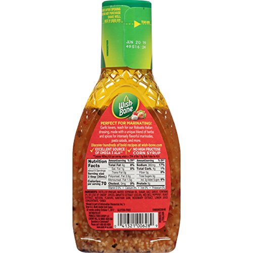 Image of Wish-Bone Italian Dressing,, 8 Ounce (Pack of 12)