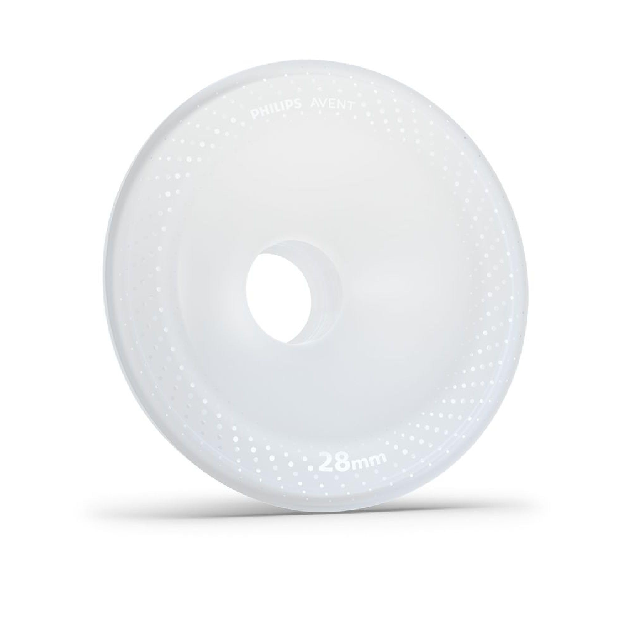 Philips Avent do elektrycznego laktatora Bezdotykowe duże osłonki piersi (28 mm) i wkładki (26 mm), unikalne osłonki SkinSense, kompatybilne z bezdotykowymi pojemnikami na pokarm, SCF552/11