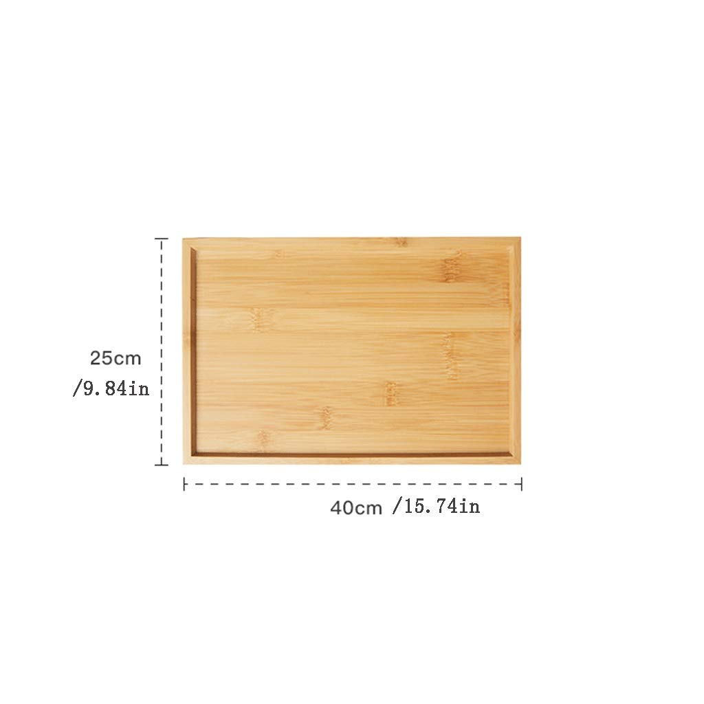NZPOST Assiettes Le Plateau en Bambou est rectangulaire, la Coupe à raviolis Nordique est posée sur Le Plateau en Bois