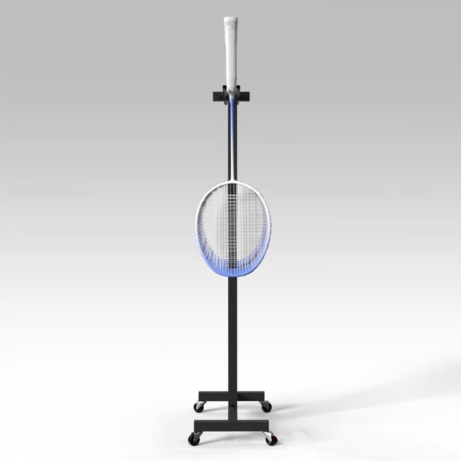 FAXIOAWA Espositore per Racchette da Appendere, Organizer per riporre Le Racchette per Garage, Asilo, Scuola, Palestra, Centro Sportivo, Nero