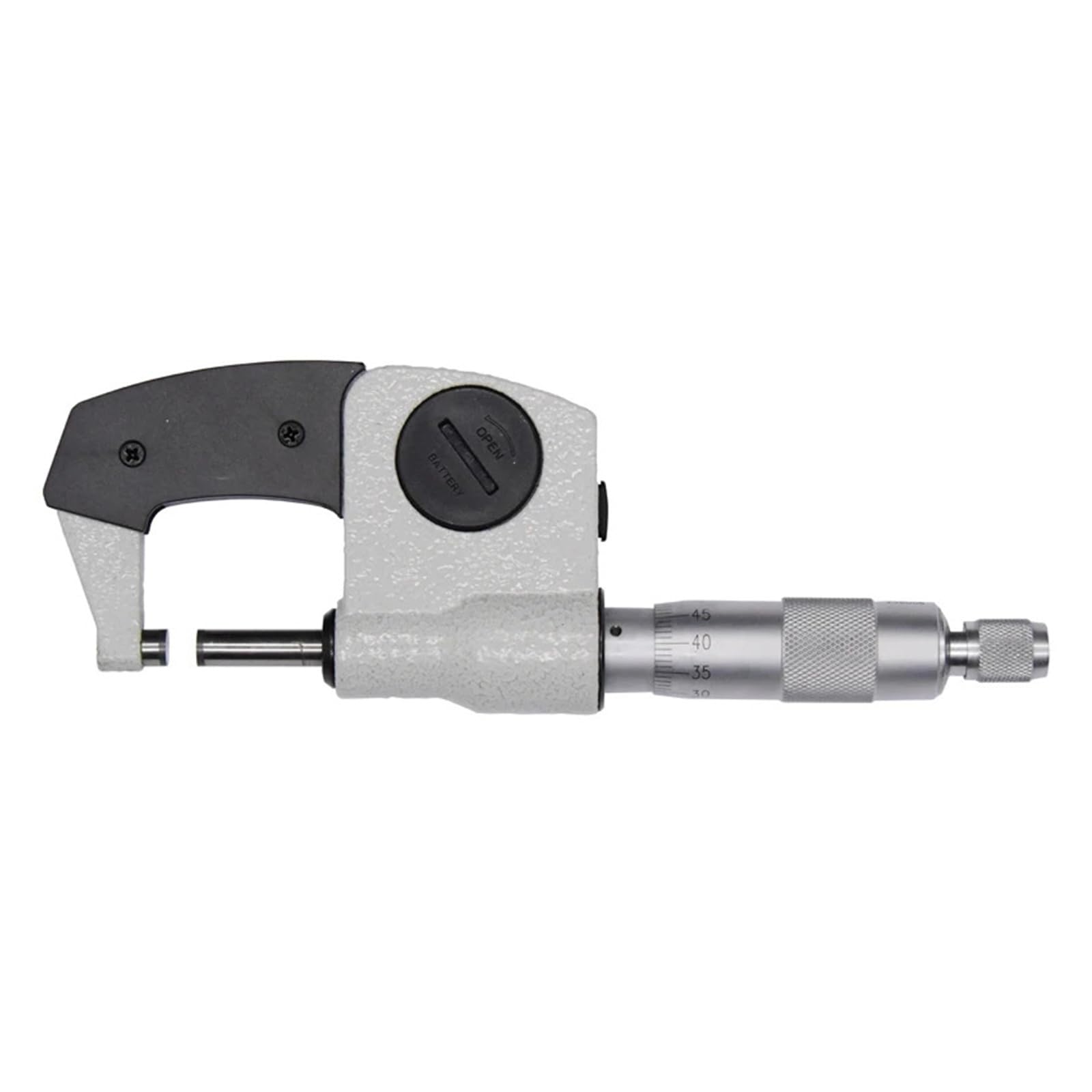 Micrómetro exterior IP65 de 0 a 25 mm, calibrador digital de pantalla grande, micrómetro de carburo de 0,001 mm, herramientas de medición Lecturas precisas(25-50mm)