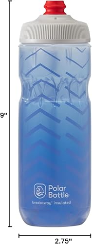 Miniatura 6 de Polar Bottle Breakaway - Botella de agua con aislamiento sin bisfenol A, para ciclismo y deportes