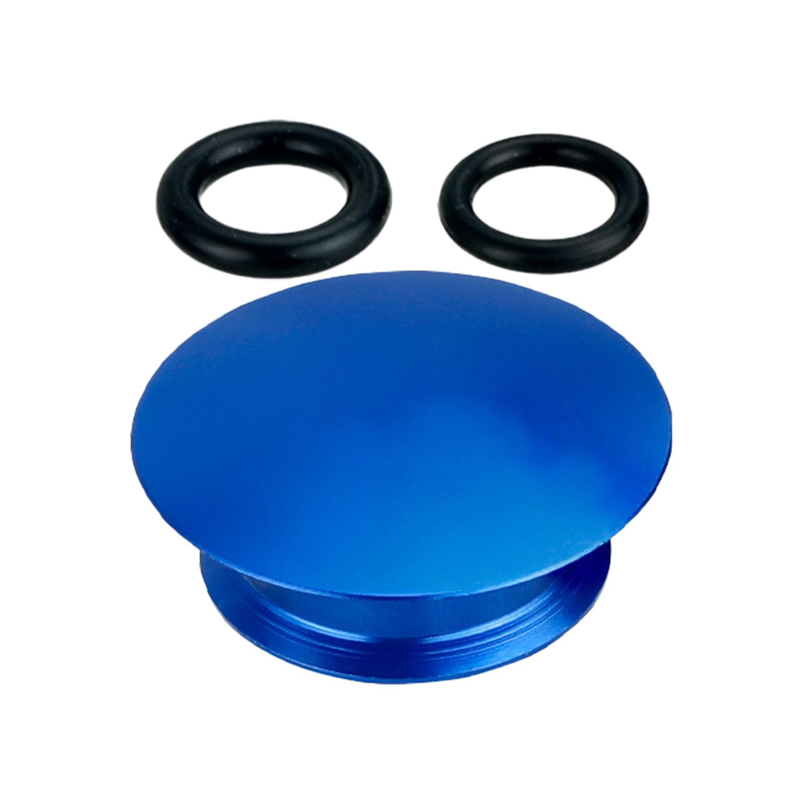 Cache Anti-poussière Pour Pédalier VTT/Vélo Route - Alliage Aluminium, Anneaux Caoutchouc, Diamètre 22-25 Mm Capuchon Protection Axe Manivelle Vélo Route VTT Aluminium