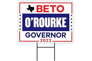 Beto O'Rourke for Texas Governor Yard Sign