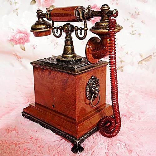 Modèle de téléphone décoratif rétro grand format pour meuble salon - 7