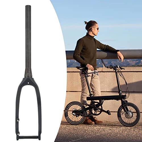 Plplaaobo Bike Front Fork, Carbon Fiber 20In 406 3K Matte Flat Disc Brake And C Brake Bike Front Fork Suspension For Replacement #TOP2